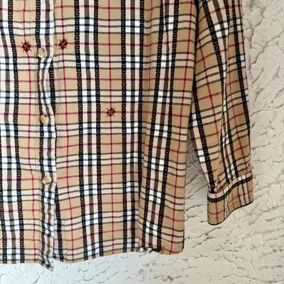 Casey & Max Plaid Cotton Shirt - Picture 7 of 11